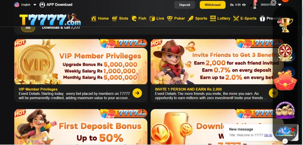 T7777 Game