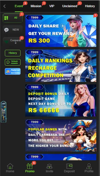 T999 Game i