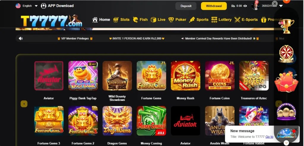 T7777 Game