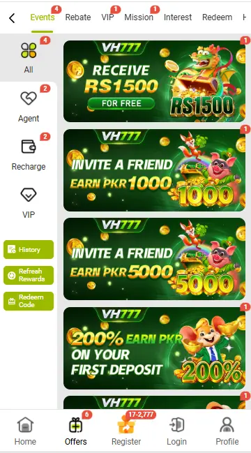VH777 Game